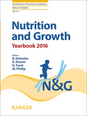 cover image of Nutrition and Growth